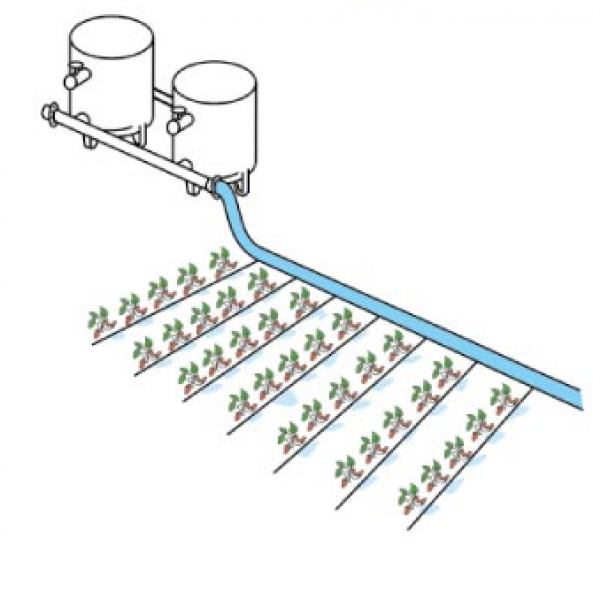 Flachschlauch 76 mm 4,5 bar 100 m/Rolle, Flat 76 mm, 100m /Rolle, hochwertig und langlebig Typ: Flachschlauch Flat
